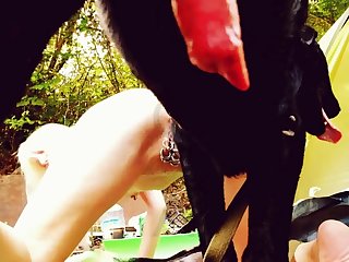 sissy girl and sissy dog