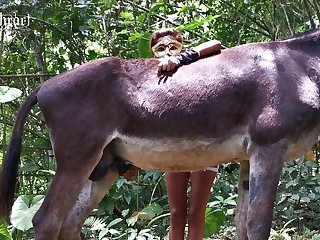 Swallowing Horse Cum