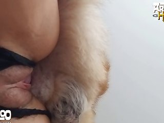 Dog Fucks Teen Ass