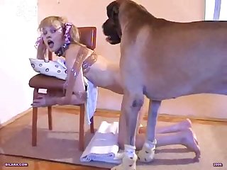 Horse Cum Fills Pussy